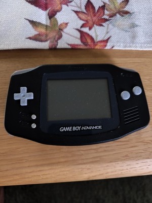 Nintendo Game Boy Advance Spielekonsole in schwarz GBA AGB 001