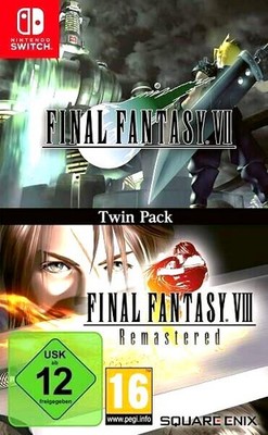 Final Fantasy VII + Final Fantasy VIII: Twin Pack - Nintendo Switch - Neu