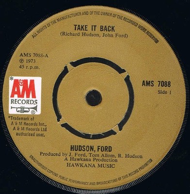 Hudson-Ford - Take It Back (VINYL)
