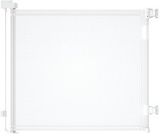 Retractable Baby Gate,Mesh Baby Gate/Mesh Dog Gate,33" Tall,Extends up to 55"