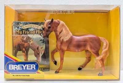 Breyer Horse My Friend Flicka Book & Necklace # 1255 Figure With Box