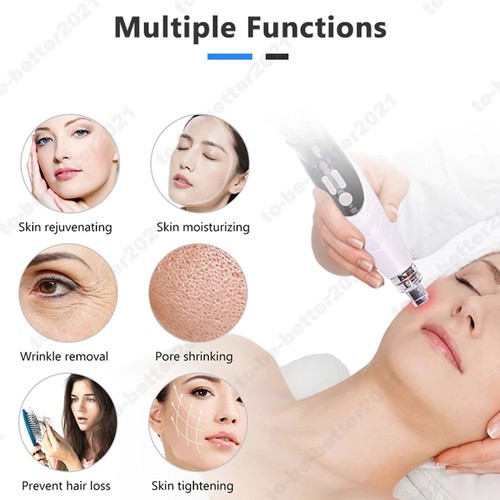 Haut Falten Entfernung Maschine Meso Injektor Nadellos RF Mesotherapie Pistole Kit - Bild 2 von 17