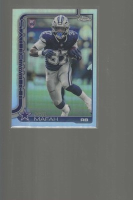 2025 Topps Chrome Football - RC - Color Variations - Inserts - PYC