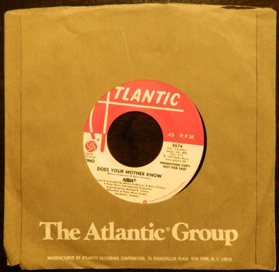 ABBA   Does Your Mother Know  PROMO   1979  FLC   VG++   USA  Megarar