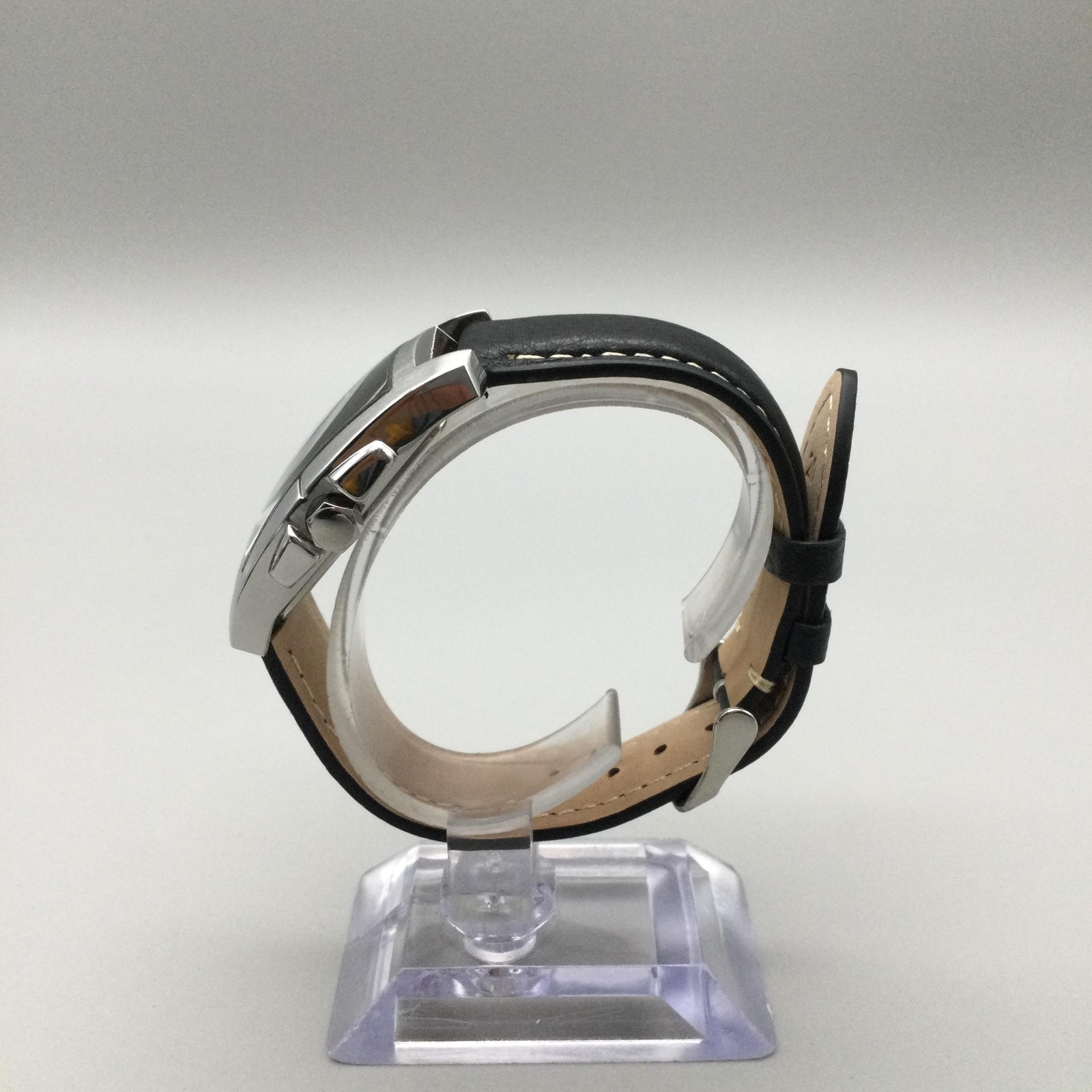 Timex Rectangular Date Watch Men 35mm Gray Dial B… - image 3