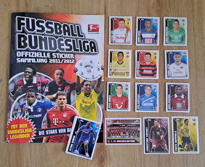 Topps Fußball Bundesliga 2011/2012 Sticker Nr. 1 - 209 aussuchen Saison 11/12