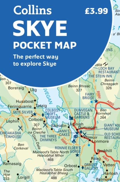 Skye Pocket Map by Collins Maps - - Image 3