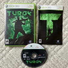 Turok (Microsoft Xbox 360, 2008) CIB With Manual - CIB  Tested Works