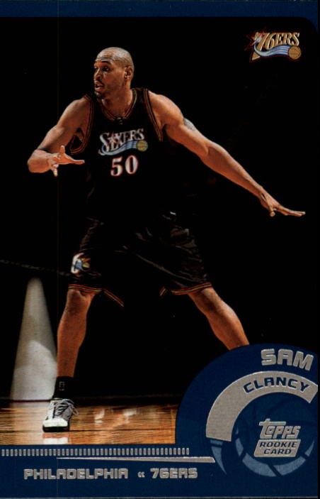 2002-03 Topps #211 Sam Clancy RC - BSK