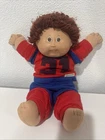 Vintage Coleco Cabbage Patch Kid Boy Doll 85 signed VTG boy doll red hair 22,