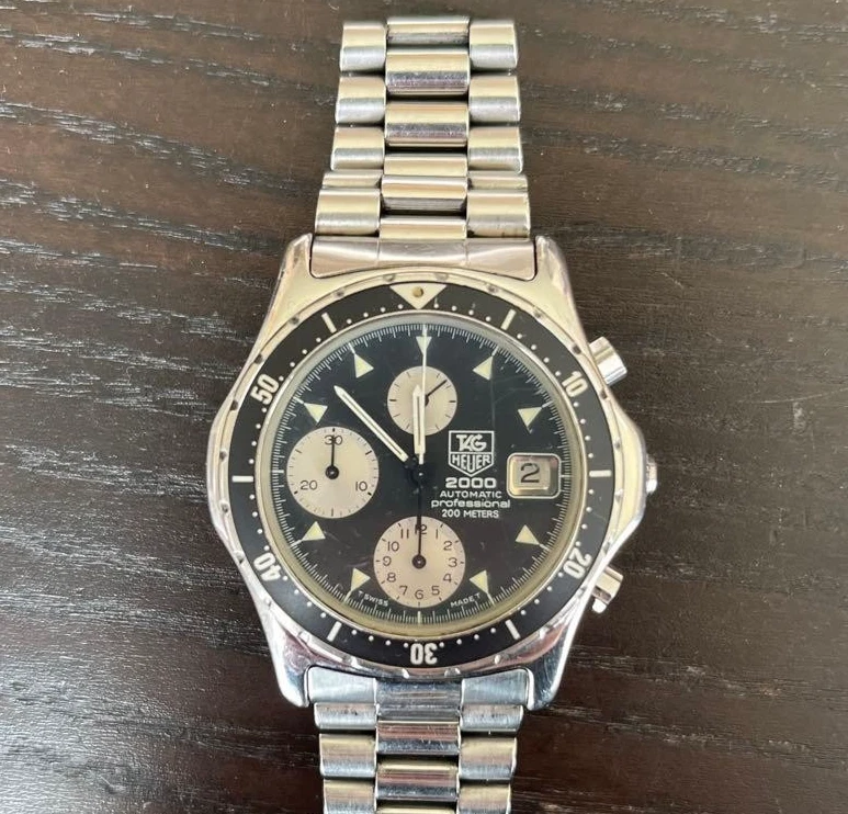 TAG Heuer Mechanical (Manual) Wristwatches with Chronograph  display picture 2