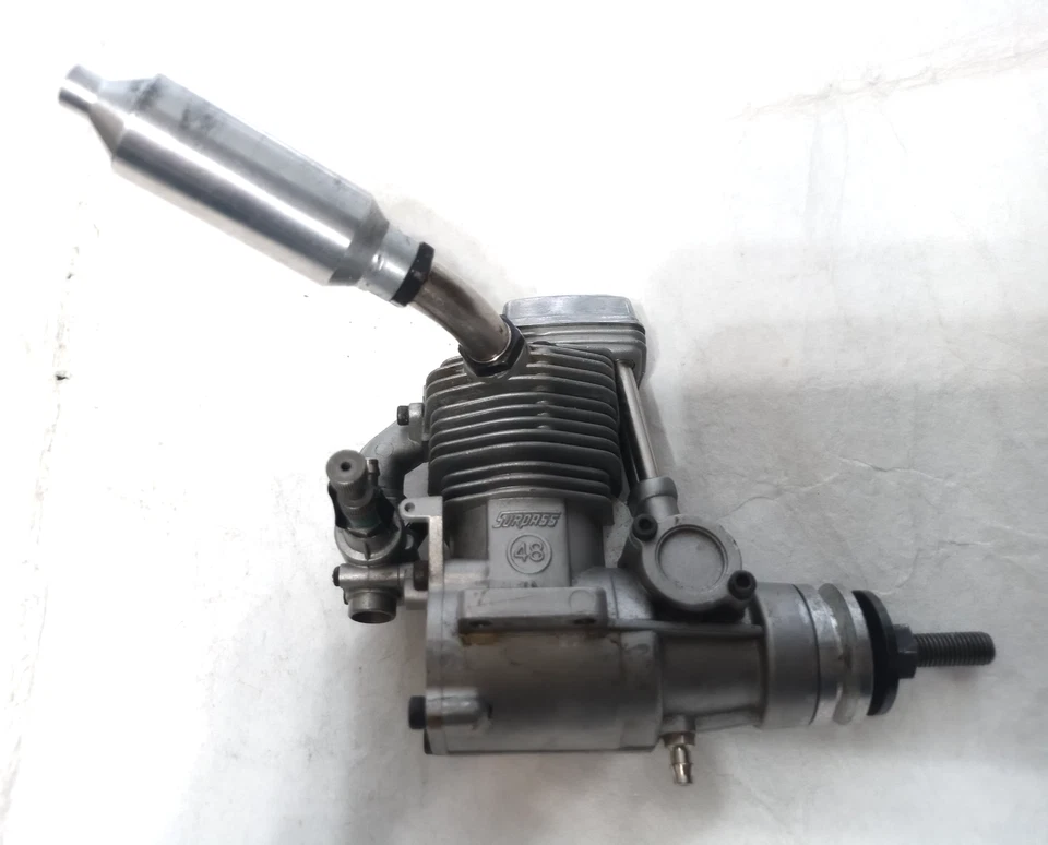 O.S. FS-48 Surpass Four Stroke Engine RC Motor Airplane 35800 MUFFLER - Image 4 of 4