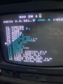 Famicom Game NES N070 Super 400in1 Contra, Mario