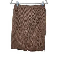 Maeve Anthropologie Brown Pencil Skirt Size 2 Brown Classic Timeless