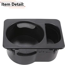 RLB-HILON Cup Holder Insert Compatible with Chevy Silverado C1500 C2500 C3500 K1