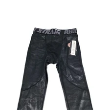 RBX Pro Training Tights Compression Men's Small Black New Wicking Tags CRM7100A