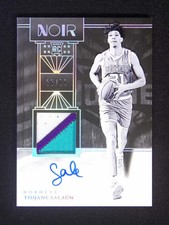Tidjane Salaun 2024-25 Panini Noir #326 RC Rookie Patch Auto RPA #38/99