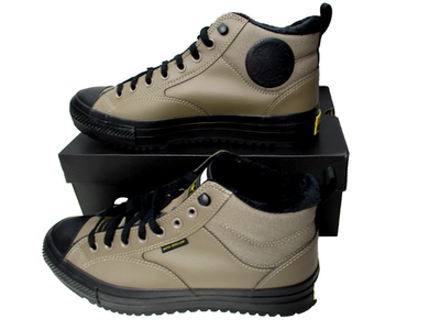 Converse Chuck Taylor All Star Malden Street Mid Boots Taupe 10.5 Mens Converse Chuck Taylor All Star Mid Malden Street - Classic  main image 2
