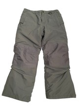 Lands End Kids Blue Ski Pants - Grow Alongs Water Resistant Lined SZ 12