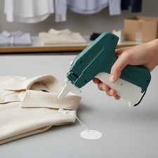 Efficient Clothes Price Label Tagger - 1000 Fasteners  5 Needles Included