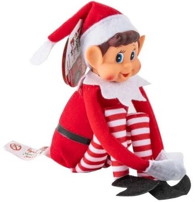 Elves Behaving Badly ~ Naughty Elf Doll ~ Elf With Big Ears - Boy Elfie Shelf