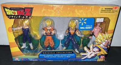 DBZ Walmart Exclusiv Original Collection Vegeta Super Saiyan Gohan Vegito & Buu