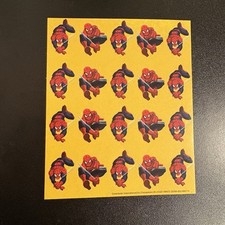 1 Sheet of Marvel Spider-Man Stickers - 20 Stickers On The Sheet