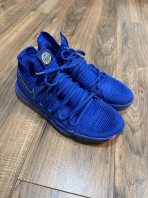 Nike KD 10 City Edition Deep Blue Shoes 897815-402 Mens Size 12 Kevin Durant