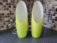 Pair bedroom table lamps