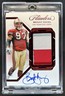 2025 Panini Flawless Bryant Young 2023 Football - Patch Auto Ruby #/15 #2 49ers