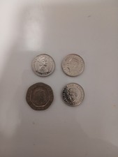5ps and 20p Coins United Kingdom