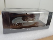 Lexus LFA 1/43 Diecast Model Car Grey Color New in Box Rare Collectible