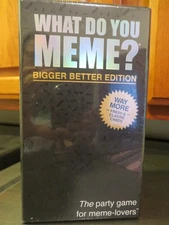 What Do You Meme? Bigger Better Edition, NEW sealed in box and wrap.