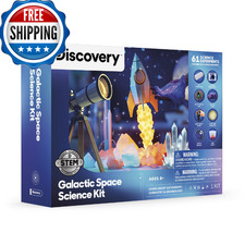 Discovery Kids Discovery Galactic Space Science Kit 61 Experiment Stem Lab For