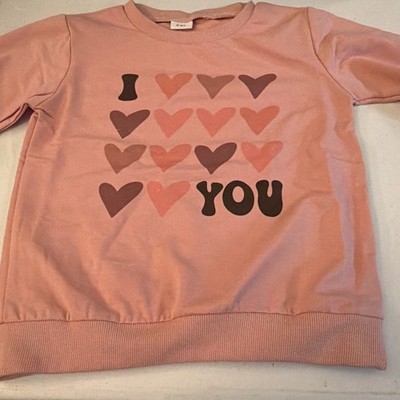 Unbranded I       You Toddler Girls Sweatshirt As 5-6 Yrs