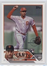 2023 Topps Complete Set 582 Montgomery Club David Villar #277 7k6