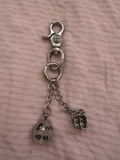 Dice Keying Chain Belt Clip On Accesory Key Chain stainless steel