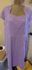 Grace Karin Purple Lace Dress Sz 2XL New With Tags 