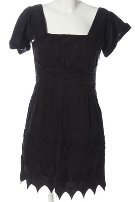 HOSS INTROPIA Minikleid Damen Kleid Gr. DE 38 schwarz Casual-Look