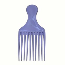 Vintage Goody Hair Pick Plastic Handle Lift Comb 6.5" Lilac Purple