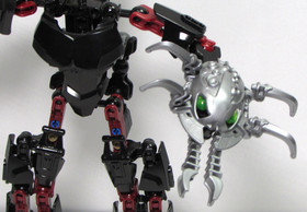 Lego Hero Factory Black Phantom 6203 Incomplete Sold as Is