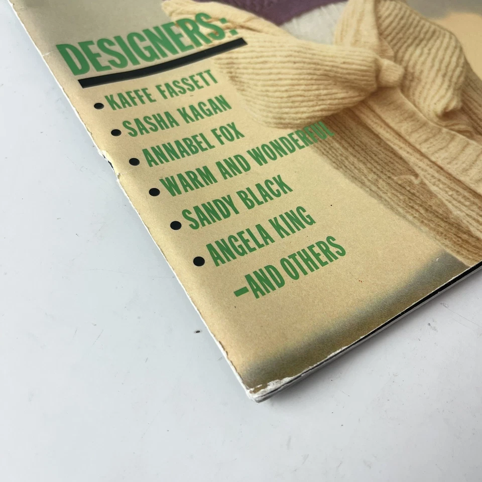 ROWAN Knitting Book Magazine #1 Issue 1986 - Sweater Knit Patterns - Used Flaws - Image 2 of 4