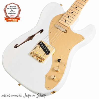 Fender FSR Made in Japan Traditional 60s Telecaster Thinline White Blonde Maple