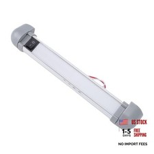 RV LED Awning Porch Light Fixture DC12-36V Interior Light Bar Power On Off