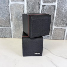 Bose Redline Double Cube Surround Satellite Speakers Wired Black Compact