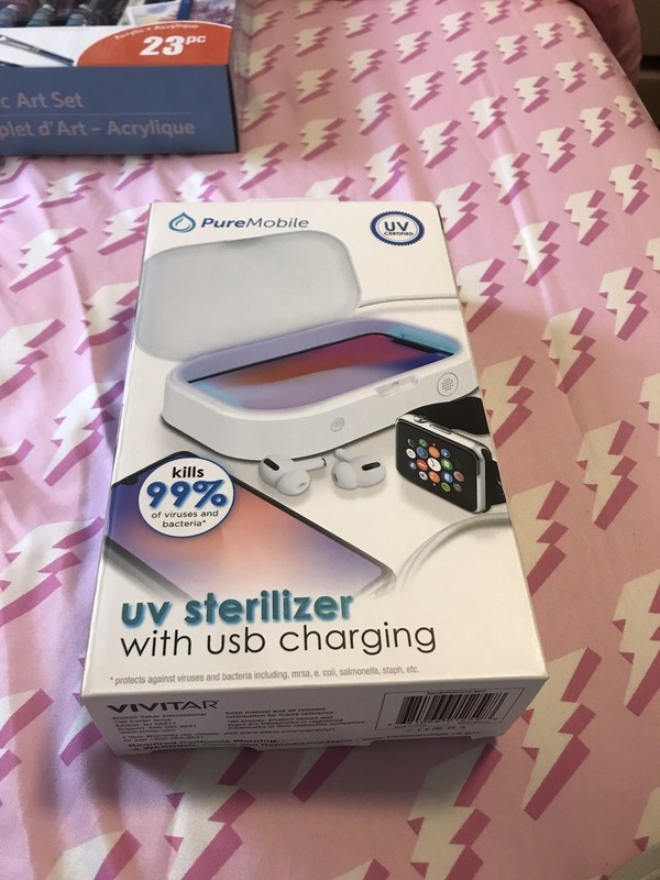 Pure Mobile UV Sterilizer With USB