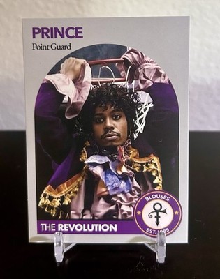 Dave Chappelle x Prince & The Revolution - Custom Blouses Retro Basketball Card