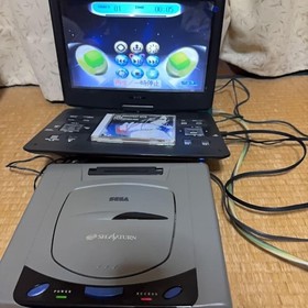 Operation confirmed, SEGA Saturn console set HST-3200, Heisei retro game
