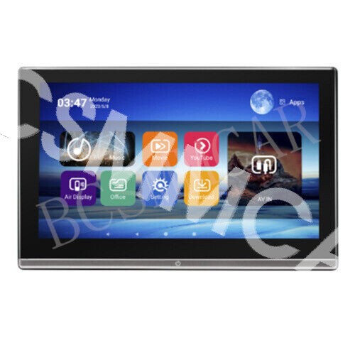 11.6"" Android11 Headrest Monitor Video Player Car TV Touch Screen WiFi Dual HMDI