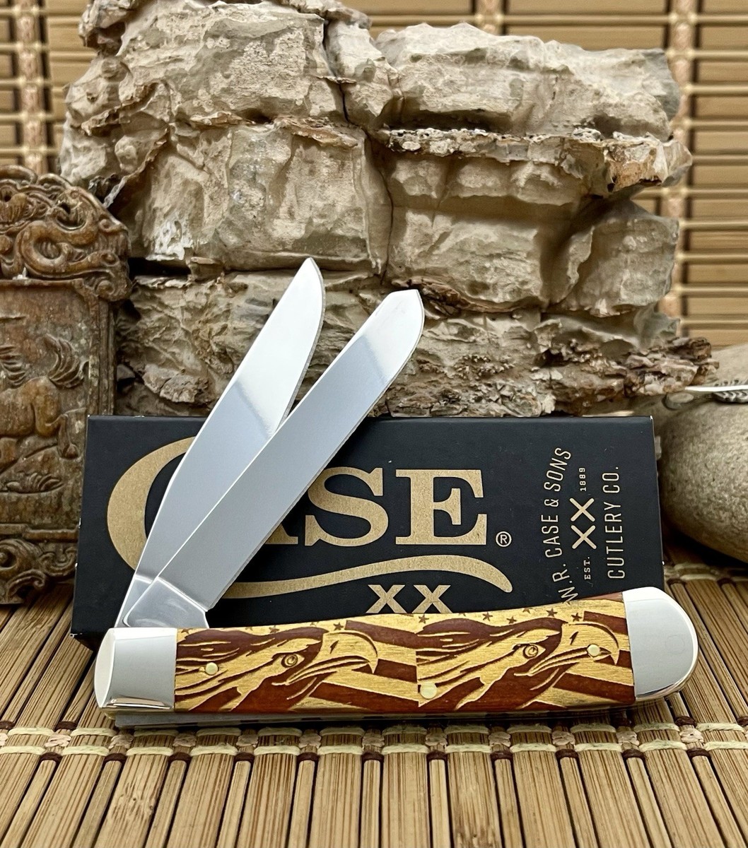 Case XX USA Chestnut Bone Gold Edition American Eagle 1/500